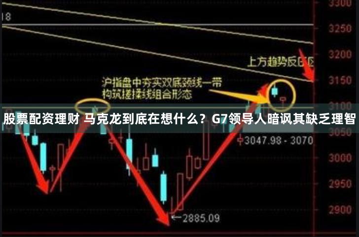 股票配资理财 马克龙到底在想什么？G7领导人暗讽其缺乏理智