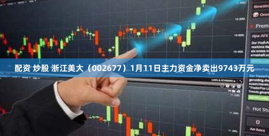 配资 炒股 浙江美大（002677）1月11日主力资金净卖出9743万元